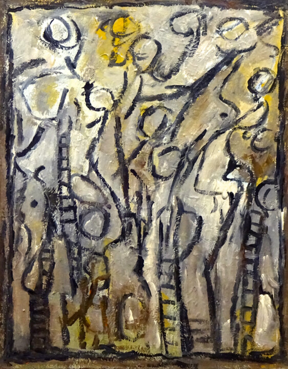 Composition 7055 绘画, 39.4x31.5 in