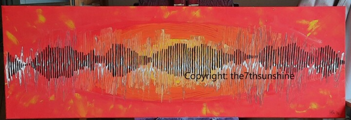 Seelengesang 绘画, 23.6x47.2 in