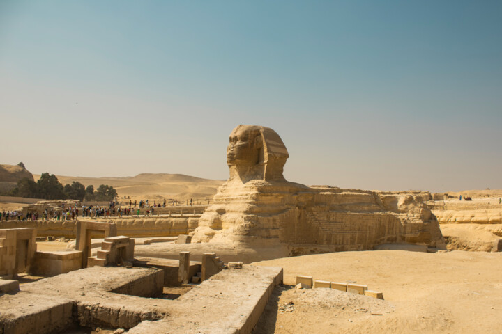 La Grande Sfinge di Giza Egitto Фотография