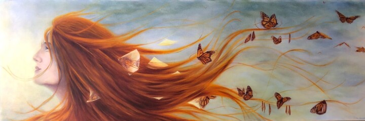 Forgotten Memories 绘画, 12x36 in