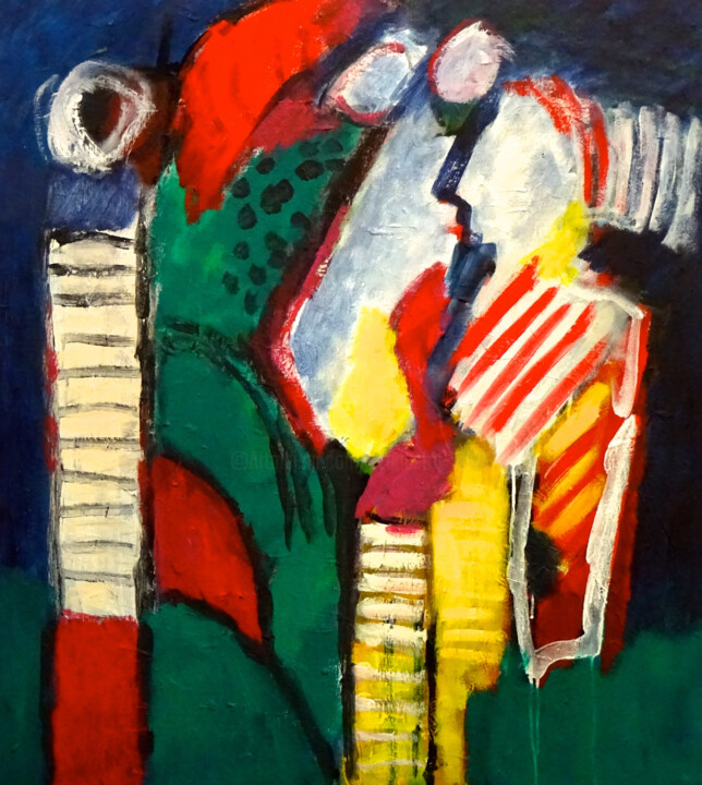 绘画,  39.4x35.4 in 