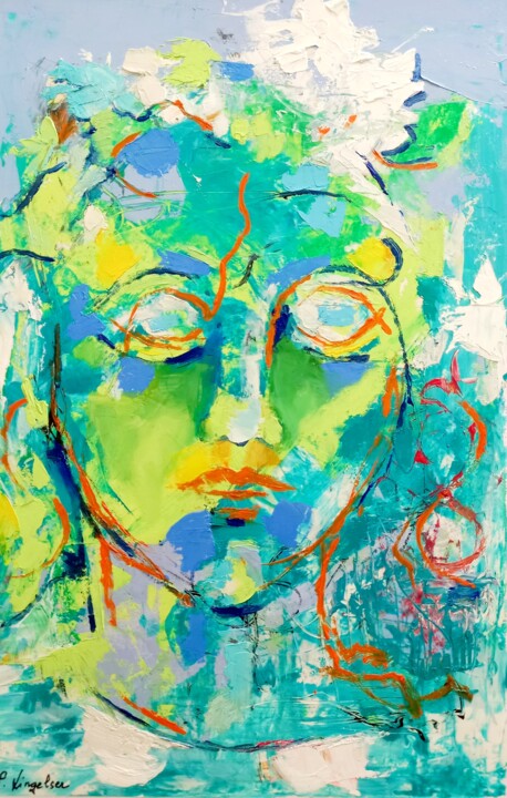 绘画,  19.3x12.6 in 
