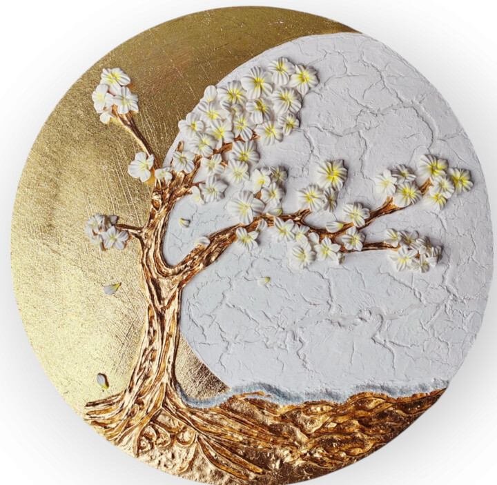 Bonsai Картина, 15,8x15,8 in