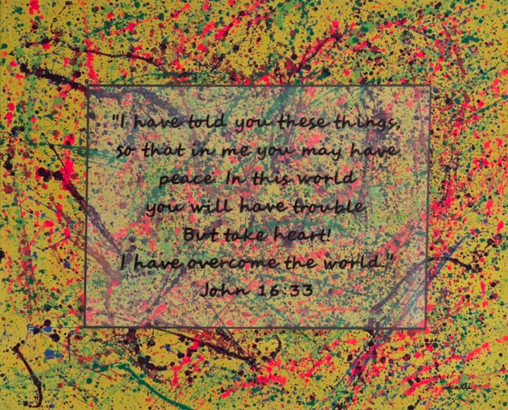 Bible in dream8 绘画, 20.9x25.6 in