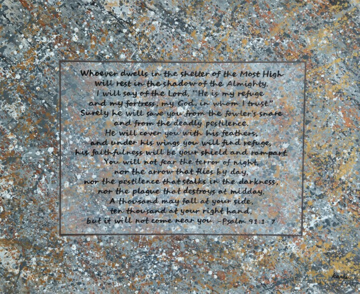 Bible in dream6 绘画, 20.9x25.6 in