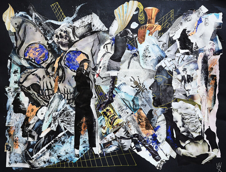 ARCANO 拼贴, 19.3x24.8 in