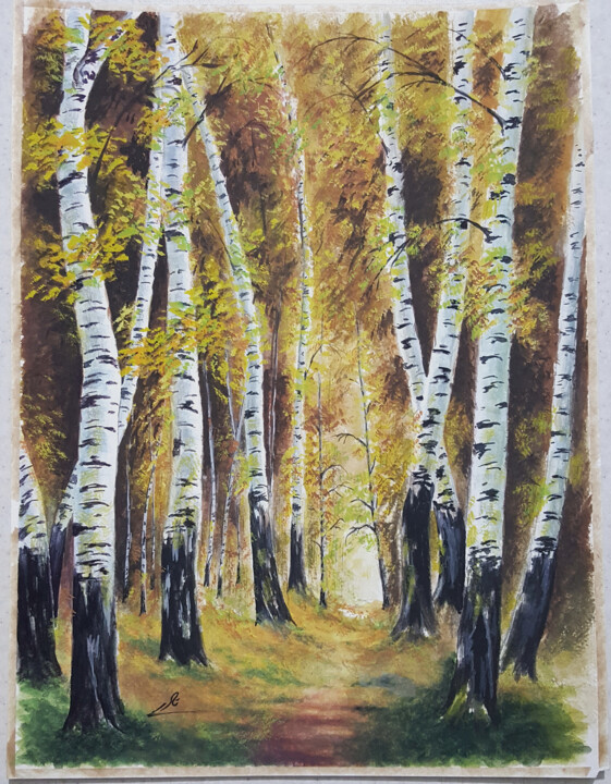 Schilderij,  19,7x13,8 in 