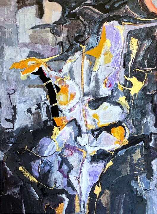Quel tuo umore variopinto 绘画, 44.1x32.5 in