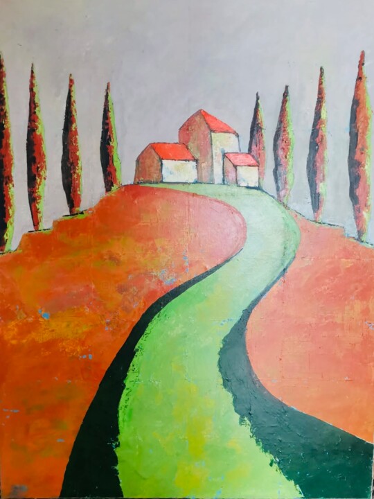 绘画,  45.7x35 in 