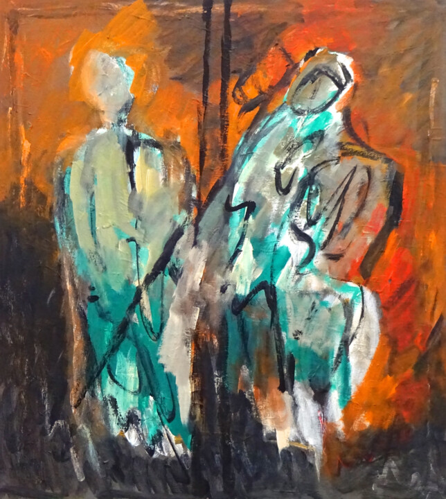 绘画,  39.4x35.4 in 