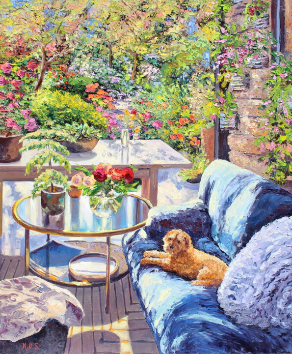 Pet Me 绘画, 36x30 in