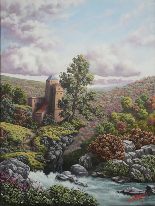 绘画,  23.6x17.7 in 
