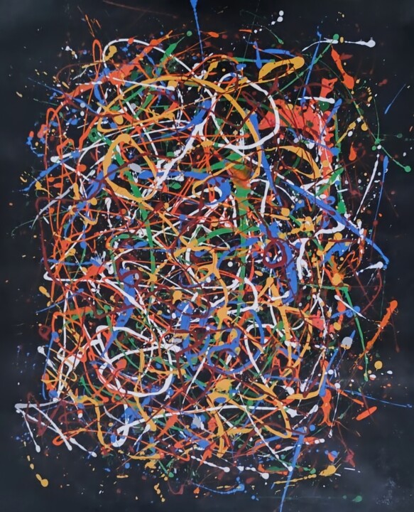 Painting titled "11" by Xia Xia, Original Artwork, Acrylic