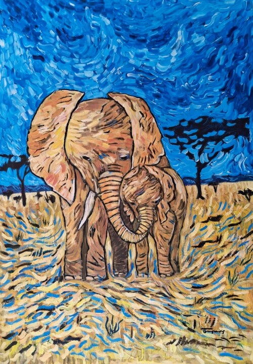 I love you 绘画, 39.4x27.6 in