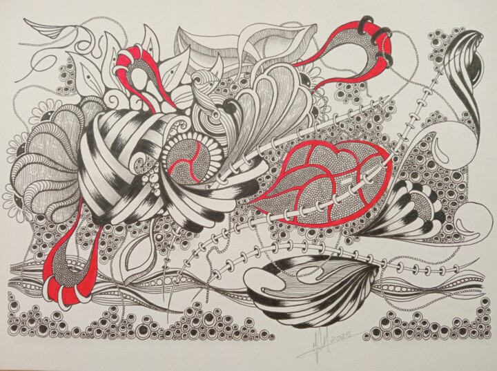Zenart #15 Рисунок, 8,3x11,7 in