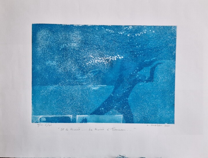 Et la Rivière .......... la Rivière à Traverser...... 印花与版画, 18.9x25.6 in