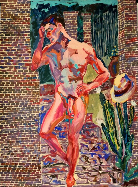 绘画,  27.9x20.6 in 