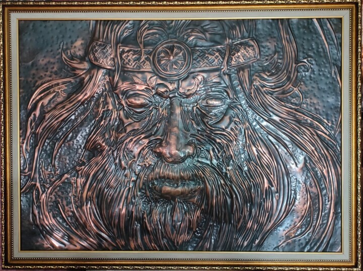 Сварог. Славянский бог. 绘画, 23.6x32.7 in