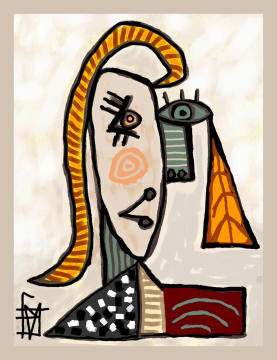 Digital Arts titled "VF13" by Franck Vidal, Original Artwork, Digital Painting