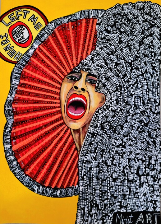 Art Israeli new paintings 绘画, 13.8x9.8 in