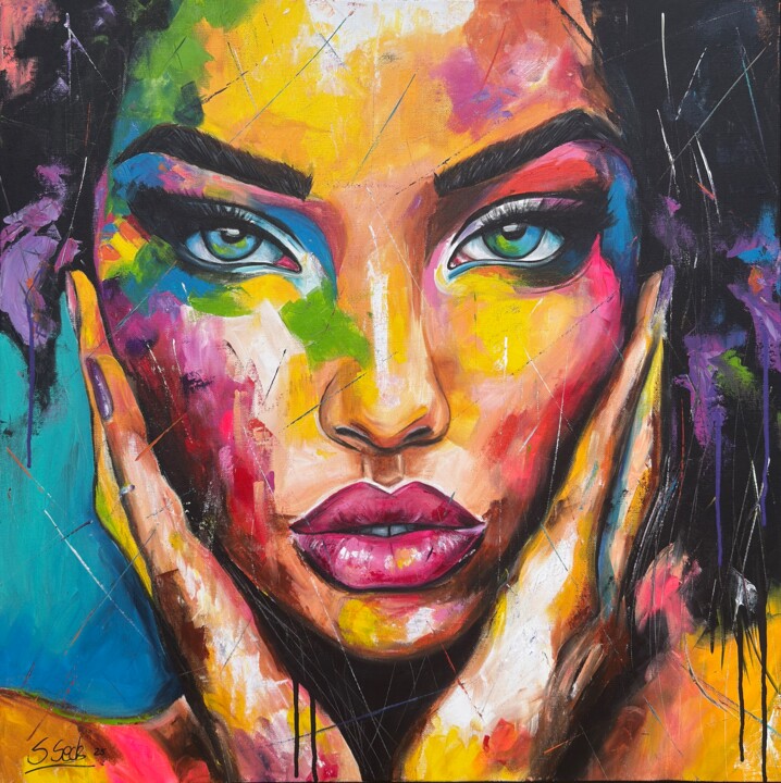 I think... Pittura, 31,5x31,5 in