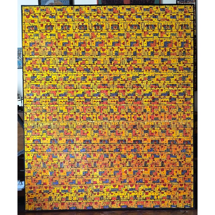 绘画,  70.9x59.1 in 
