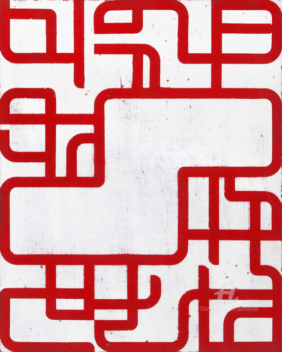 Patternstory 21. 绘画, 20x16 in