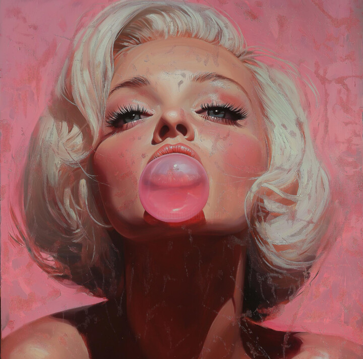 Marilyn Monroe Картина, 36x36 in
