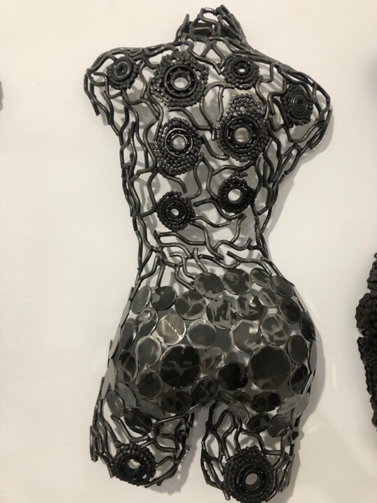 Unique Torso Sculpture | Home Sculpture Decor | Abstract Bod 雕塑, 27.6x15 in