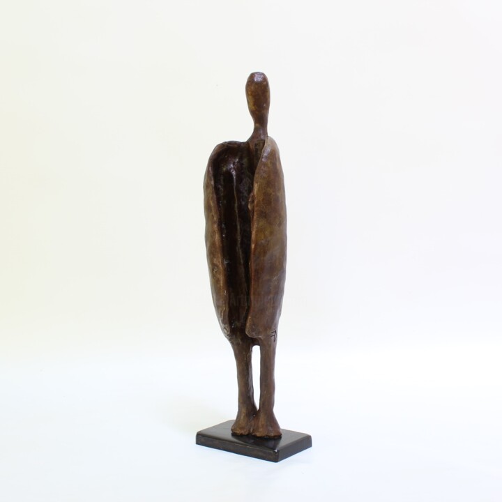 Skulptur mit dem Titel "Sage  (n° 366)" von Didier Fournier, Original-Kunstwerk, Bronze