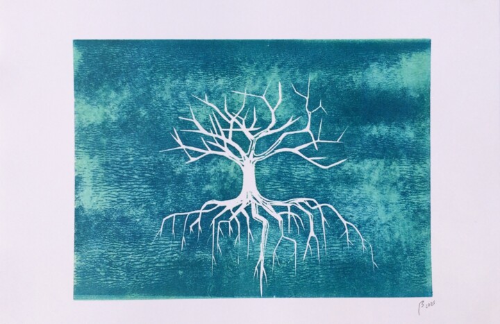 arbre1 Printmaking, 11.7x8.3 in