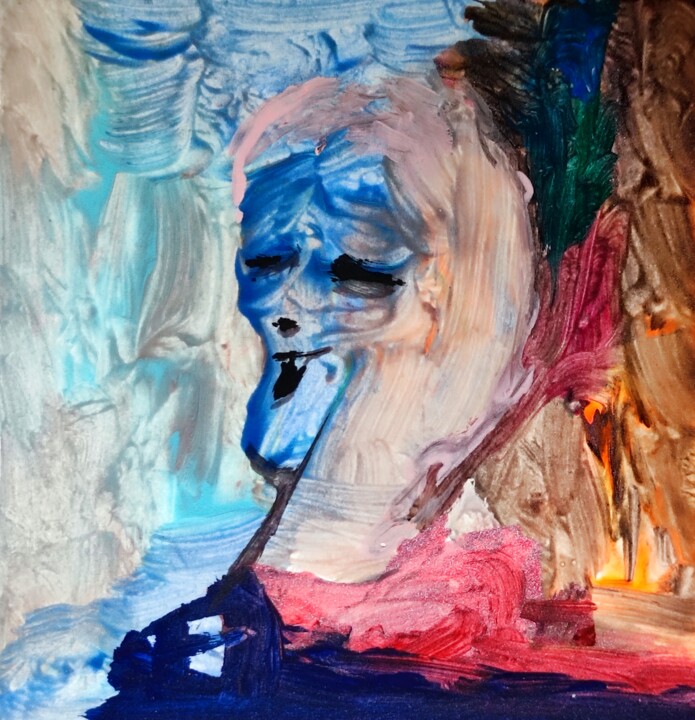 绘画,  2.8x2.8 in 