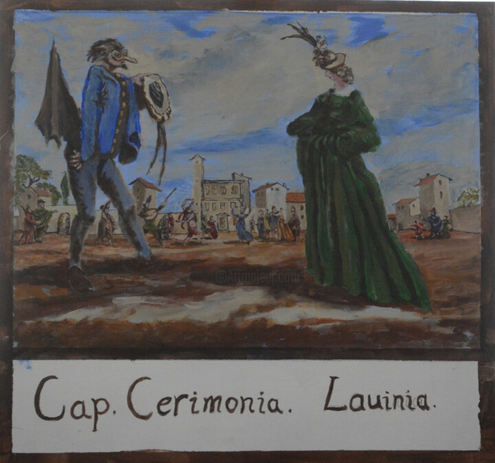 Cap Cerimonia & Lavinia 绘画, 24x24 in