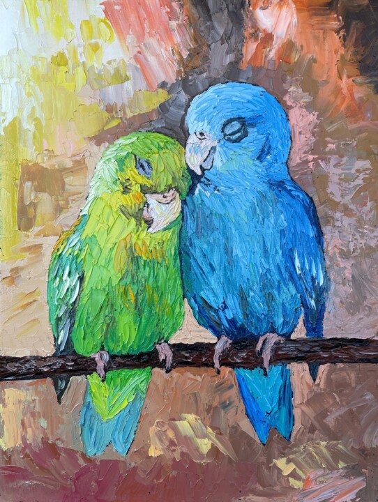 It's warm together 绘画, 15.8x11.8 in