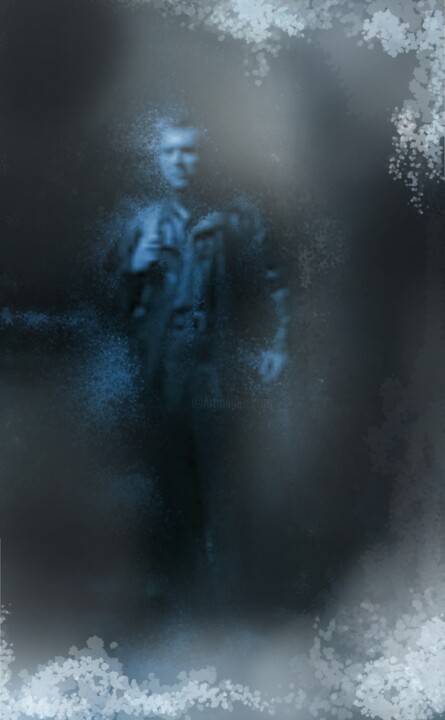 Digital Arts titled "Trapped #2" by Russell Newell, Original Artwork, 2D Digital Work