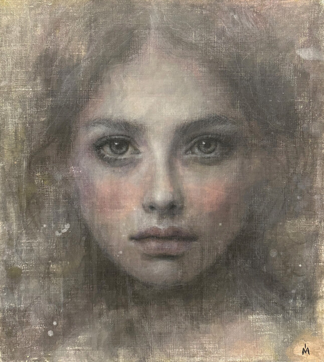 Moon Картина, 19,7x17,7 in