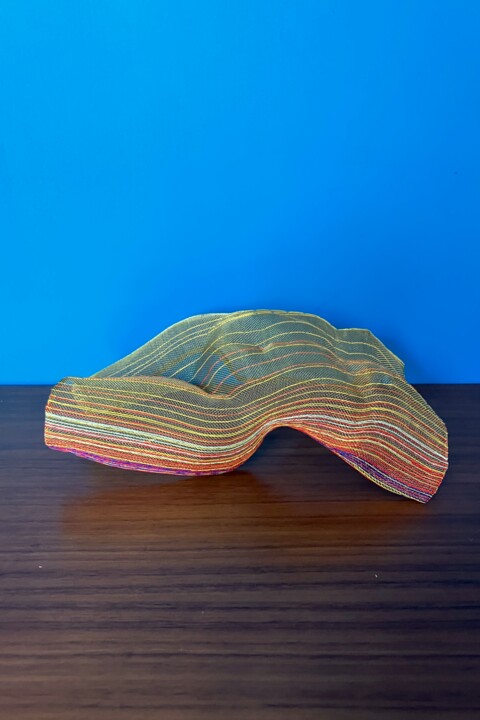 Sculpture titled "Sunset VI" by Gavin Tu, Original Artwork, Embroidery