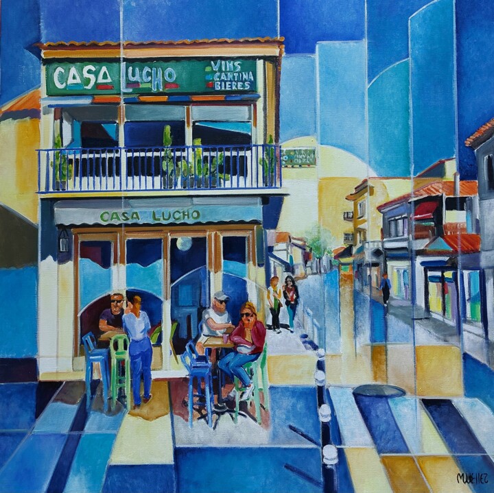绘画,  27.6x27.6 in 