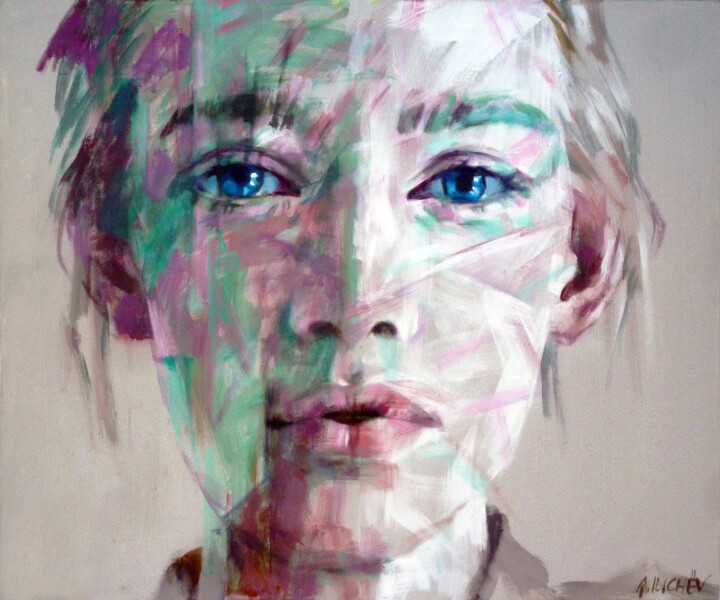 PORTRAIT C. 미술작품, 39.4x47.2 in