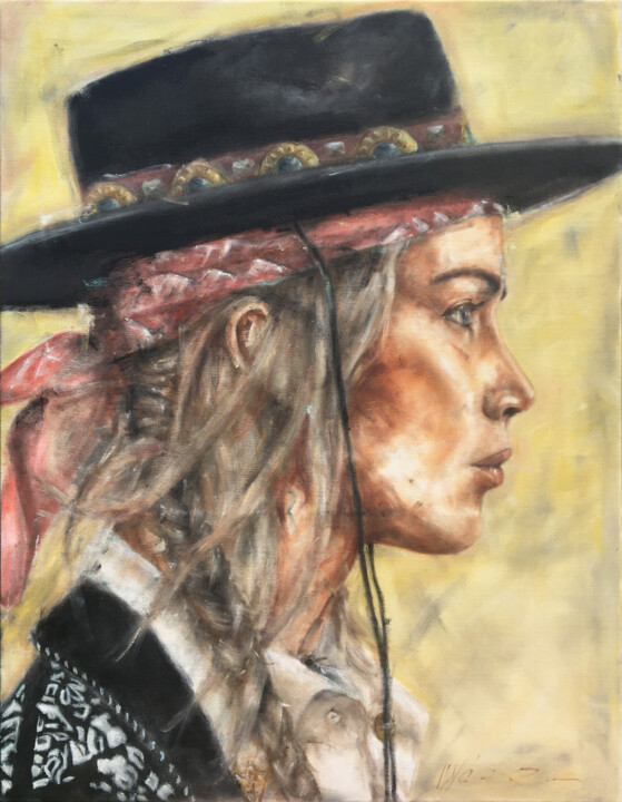 绘画,  45.7x35.4 in 