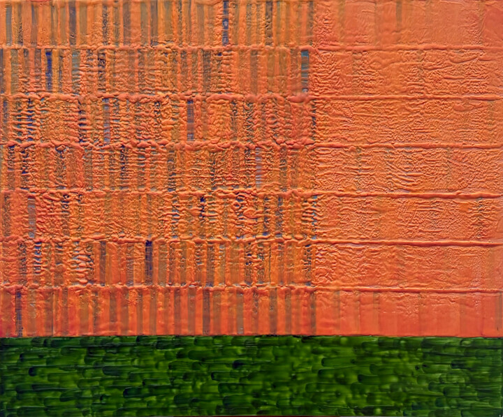 A front lawn? 绘画, 20x24 in