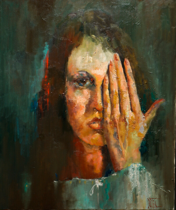 insomnia 绘画, 35.4x29.5 in