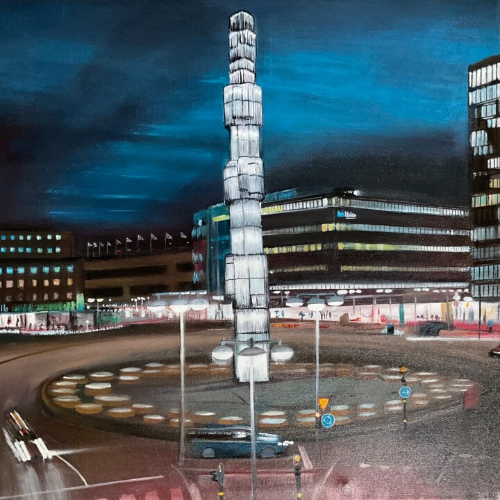 Stockholm Pintura, 19,7x19,7 in