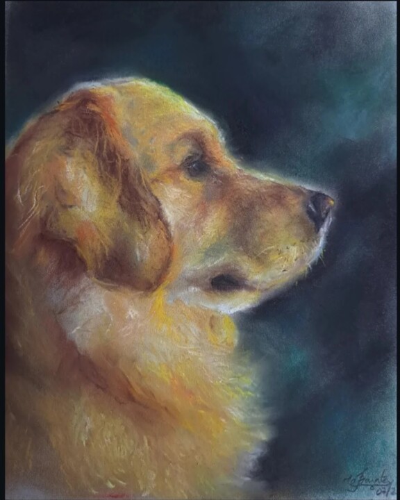 Golden 绘画, 11.8x11.4 in