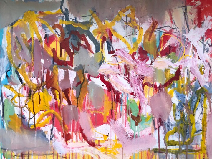 EL CIERVO ESCONDIDO 绘画, 21.3x28.7 in