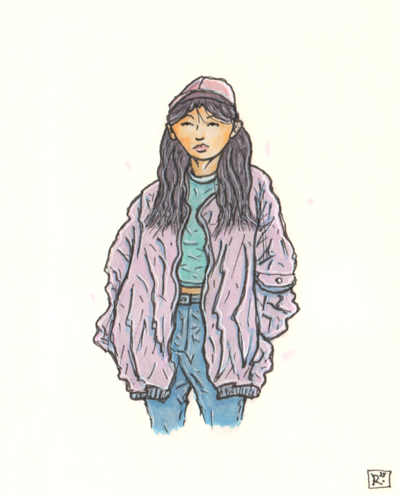 Kim 图画, 5.5x4.3 in