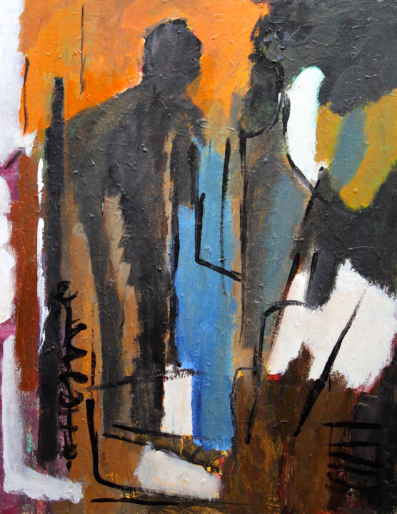Composition 3326 绘画, 35.4x27.6 in