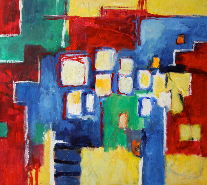 绘画,  35.4x39.4 in 