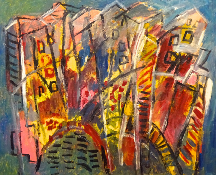 绘画,  35.4x43.3 in 