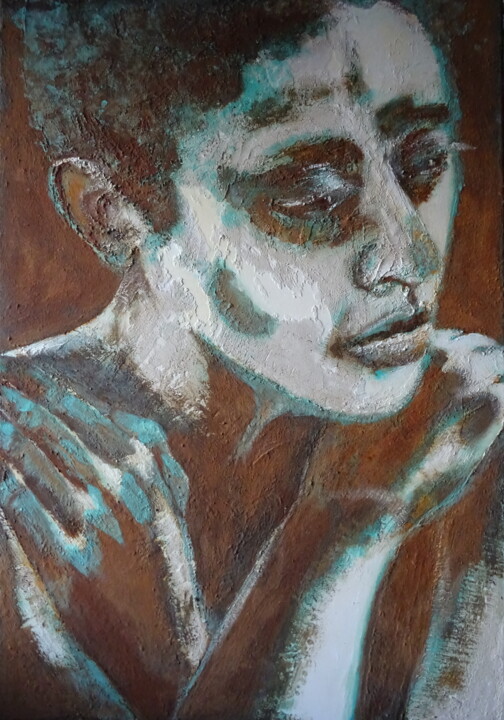 Victoria 绘画, 39.4x27.6 in